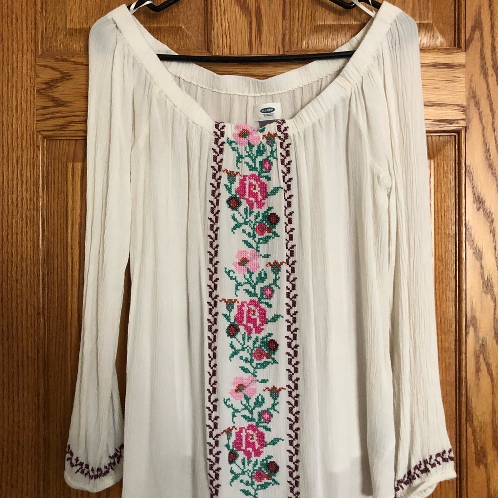 Off the shoulder blouse